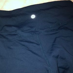 Lulu lemon dark turquoise leggings